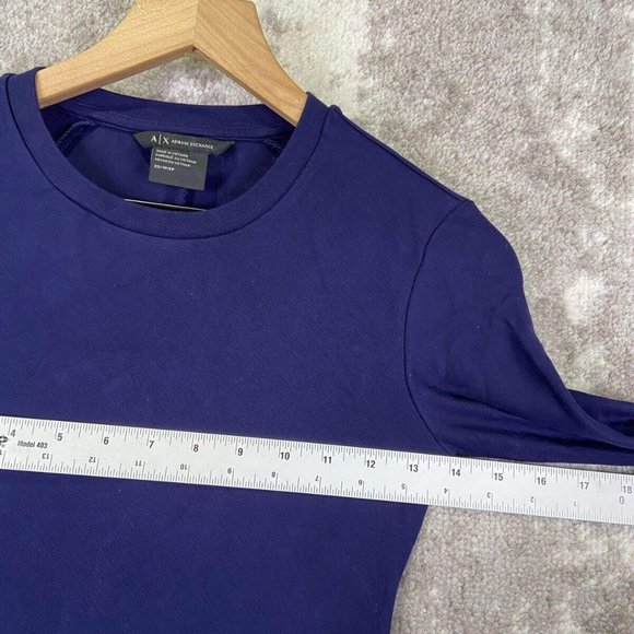 Armani Exchange Navy Blue Sheath Career Dress Size XS - Picture 3 of 8